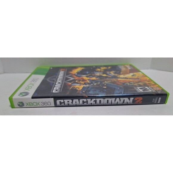 2010 MICROSOFT GAME STUDIOS XBOX 360 CRACKDOWN 2 CIB TESTED WORKS - Picture 6 of 8
